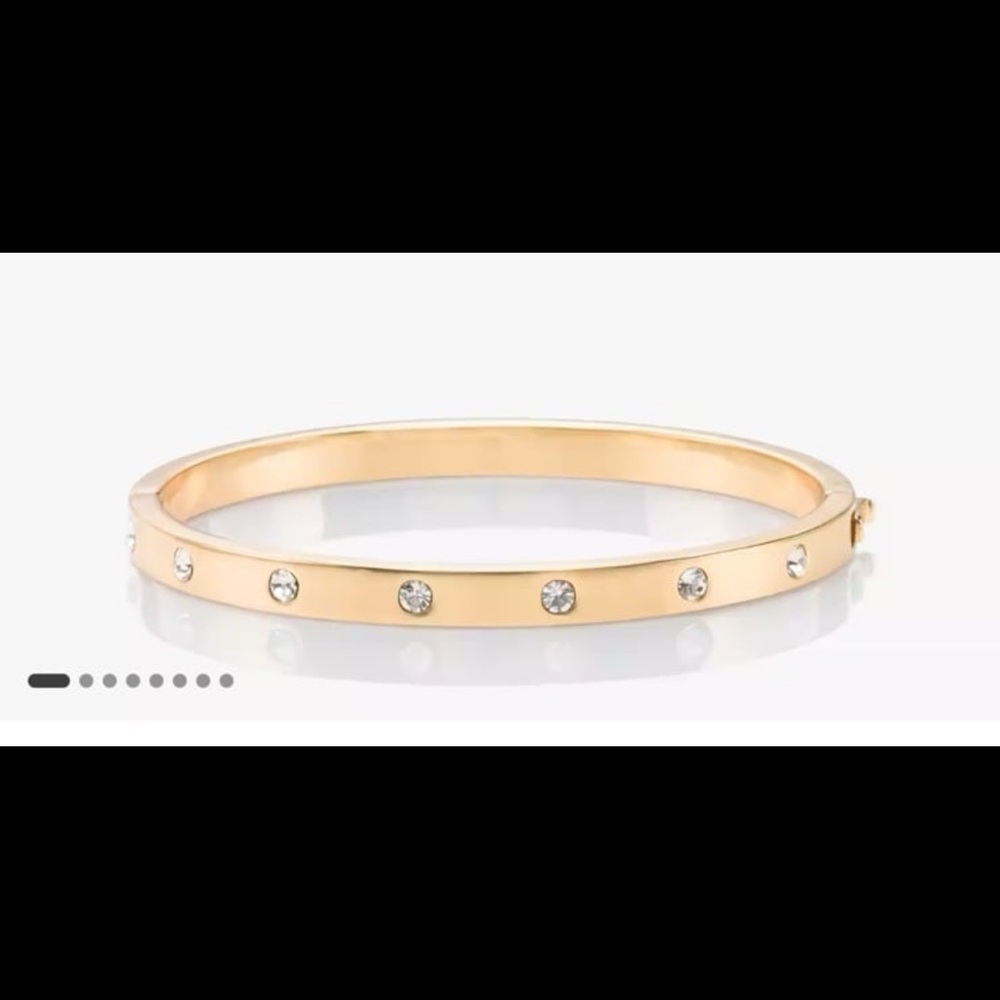 Set In Stone Hinged Bangle From Kate Spade Like N… - image 1
